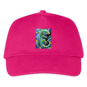 Gecko - Kinder Basecap - Fuchsia - Vorne