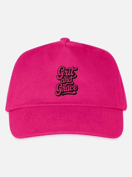 Grit_and_Grace - Kinder Basecap - Fuchsia