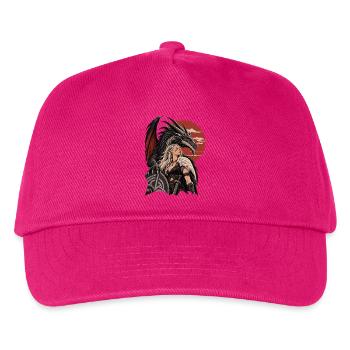 Ästhetik Nordische Drachenkönigin - Kinder Basecap - Fuchsia - Vorne