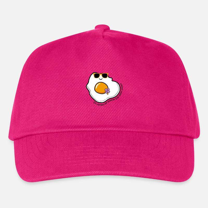 Spiegelei - Kinder Basecap - Fuchsia