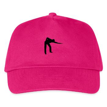 SNOOKER - PLAYER Icon - Kinder Basecap - Fuchsia - Vorne
