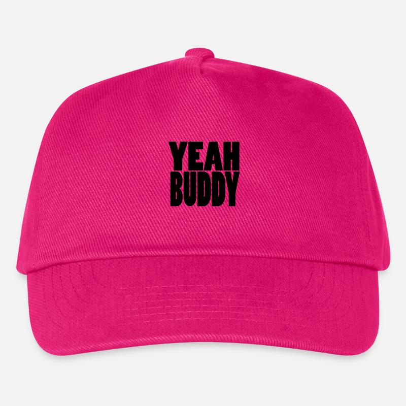 Yeah Buddy - Kinder Basecap - Fuchsia
