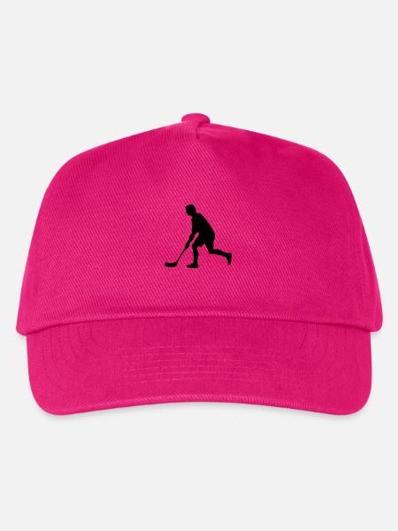 Floorball - Kinder Basecap - Fuchsia