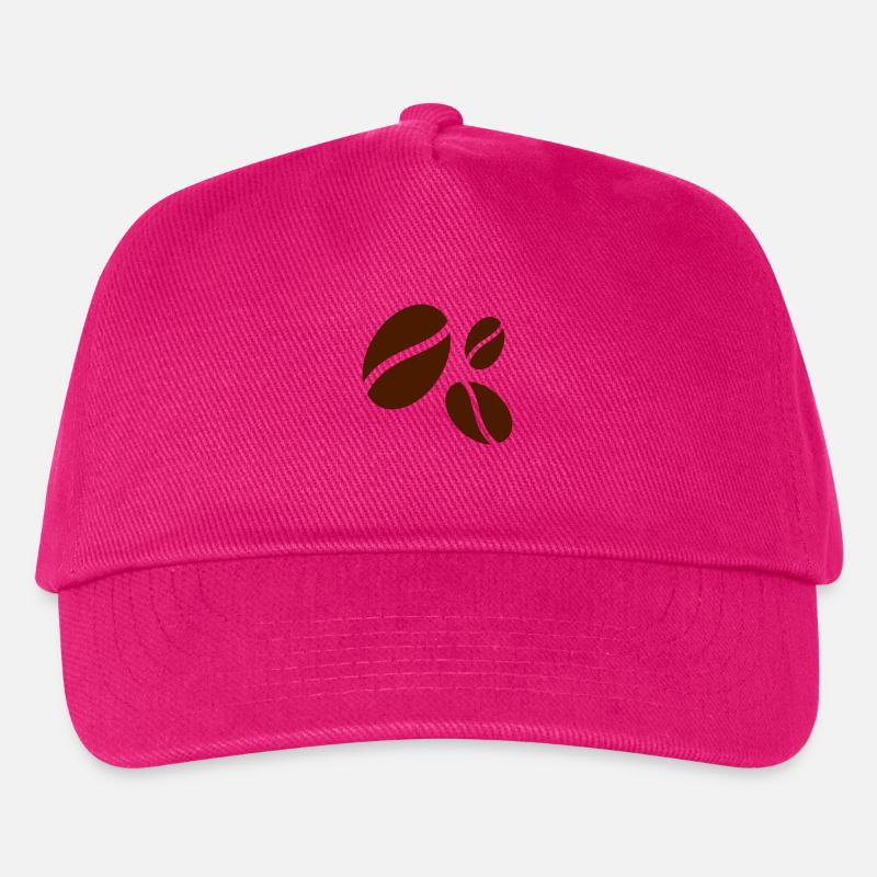 Kaffeebohne - Kinder Basecap - Fuchsia