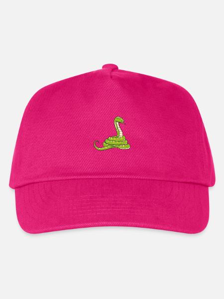 Schlange - Kinder Basecap - Fuchsia