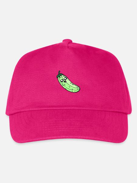 Cucumber Bro - Kinder Basecap - Fuchsia