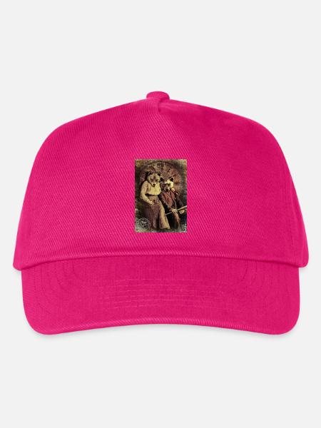 bears/Bären - Kinder Basecap - Fuchsia