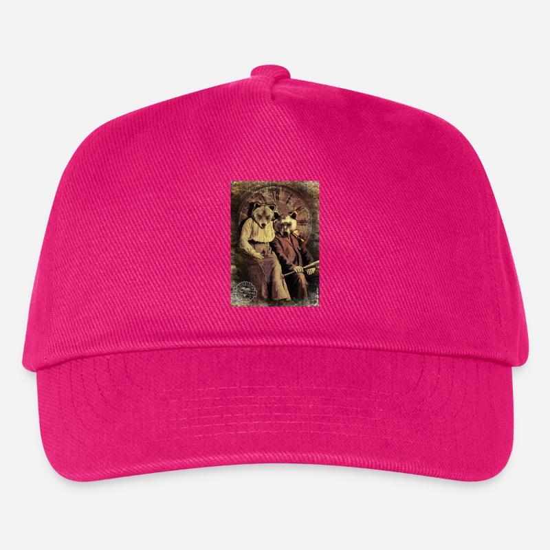 bears/Bären - Kinder Basecap - Fuchsia