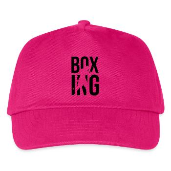 boxing - Kids’ Baseball Cap - fuchsia - Front
