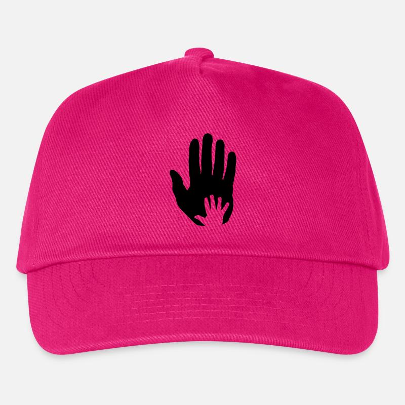 Baby Hand in Hand - Kinder Basecap - Fuchsia