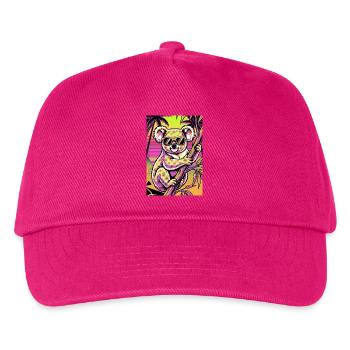 Koala - Kinder Basecap - Fuchsia - Vorne