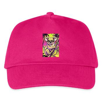 Koala - Kinder Basecap - Fuchsia - Vorne