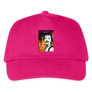 Burn_Baby-_Burn - Kinder Basecap - Fuchsia - Vorne