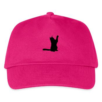 Maine Coon 2 - Kinder Basecap - Fuchsia - Vorne