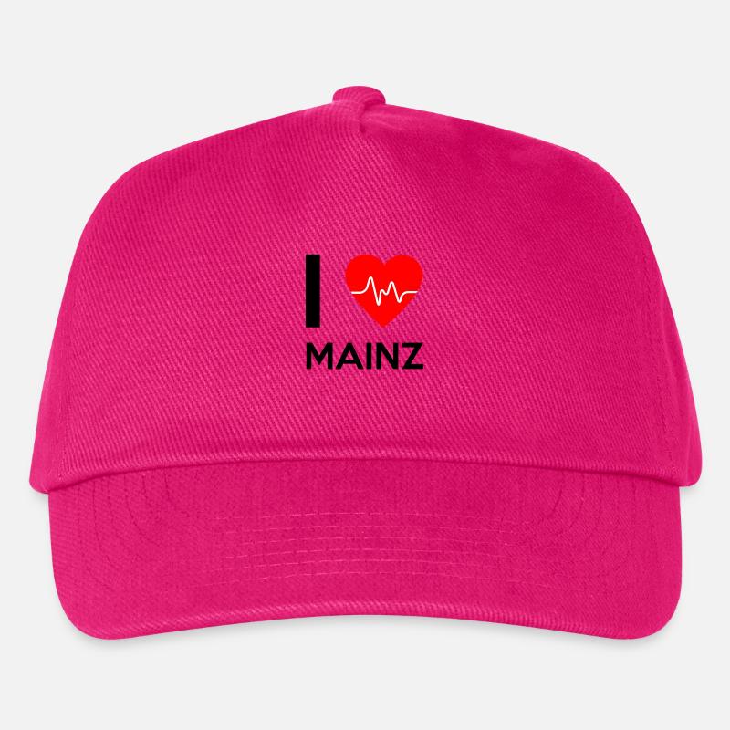 I Love Mainz - Ich liebe Mainz - Kinder Basecap - Fuchsia