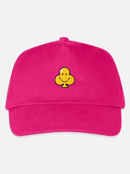 Smiley Clubs - Kinder Basecap - Fuchsia
