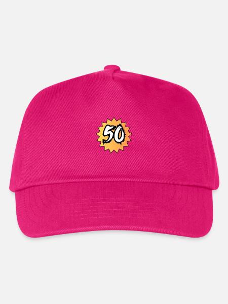 50 Jahre - Kinder Basecap - Fuchsia