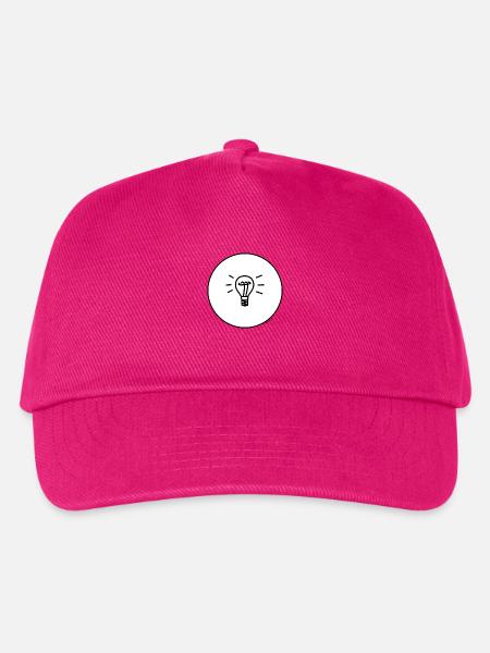 Eine Glühbirne - Kinder Basecap - Fuchsia