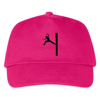 Parkour - Kinder Basecap - Fuchsia - Vorne