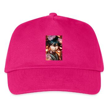 Chika - Kinder Basecap - Fuchsia - Vorne