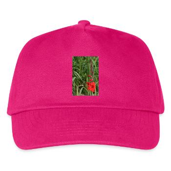 Gladiolus – starch in bloom - Kids’ Baseball Cap - fuchsia - Front
