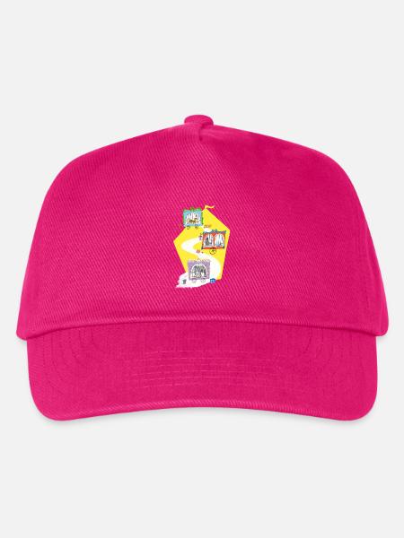 zoo Tier Zirkus - Kinder Basecap - Fuchsia