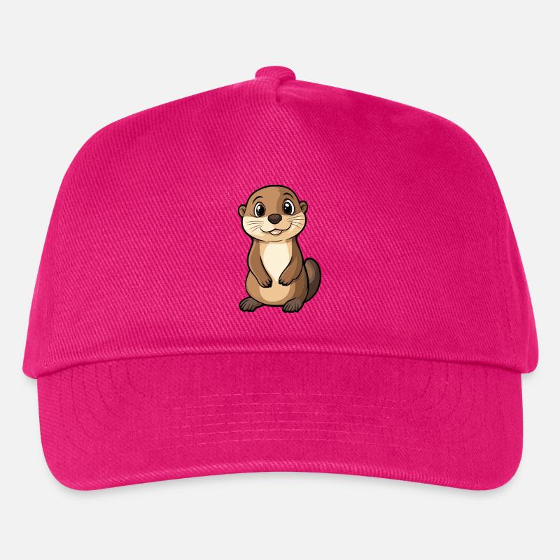 Otter - Kinder Basecap - Fuchsia