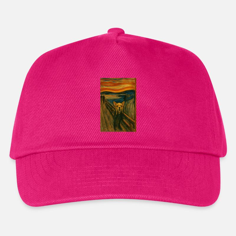 Chien d’effroi sur le sentier côtier - Casquette de baseball Enfant - fuchsia
