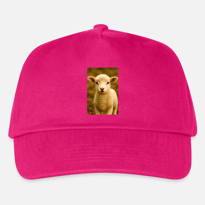 Tiere, Lämmer - Kinder Basecap - Fuchsia