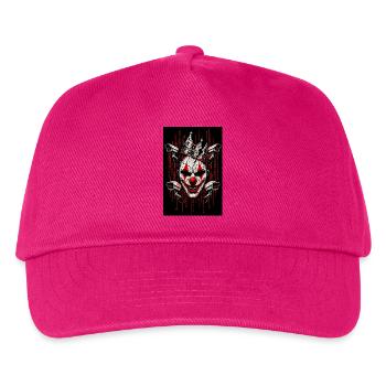 Willkommen in der Corona Clowns Simulation - Kinder Basecap - Fuchsia - Vorne