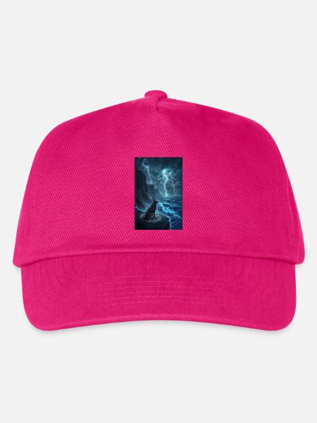 Sturmwolf-Aussichtspunkt - Kinder Basecap - Fuchsia