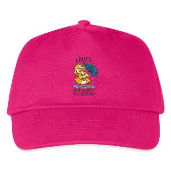 Lustige Ente – Anders als geplant - Kinder Basecap - Fuchsia - Vorne