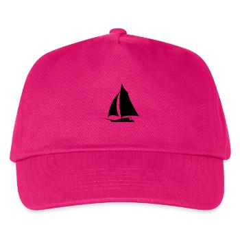 Sailboat de - Kinder Basecap - Fuchsia - Vorne