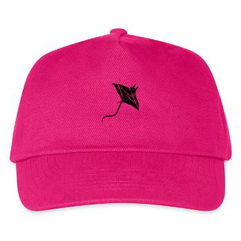 kratzer risse used stachelrochen schwimmen tauchen - Kinder Basecap - Fuchsia - Vorne