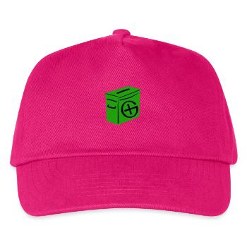 Geocaching: Ammo Can - Casquette de baseball Enfant - fuchsia - Devant