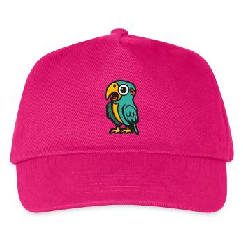 Papagai Halloween Zombie - Casquette de baseball Enfant - fuchsia - Devant