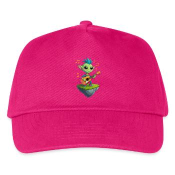 Green Goblin with Guitar - Kids’ Baseball Cap - fuchsia - Front