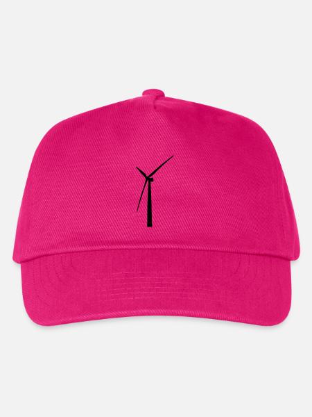 Windmühle! Geschenkidee Geschenk - Kinder Basecap - Fuchsia