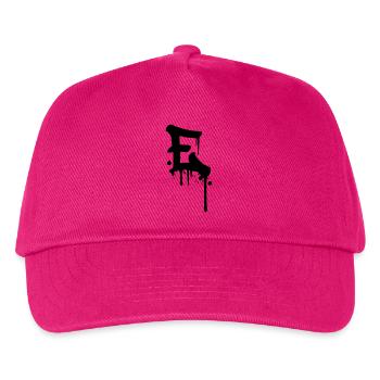 E graffiti drops Farbklex blood spray - Kids’ Baseball Cap - fuchsia - Front