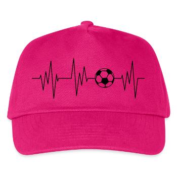 Fußballer - Kinder Basecap - Fuchsia - Vorne