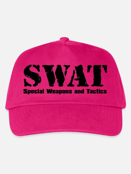 SWAT / S.W.A.T - Kinder Basecap - Fuchsia