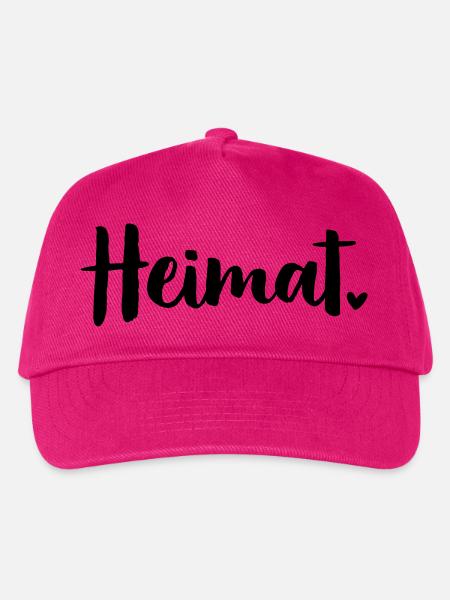 Heimat Herz - Kinder Basecap - Fuchsia