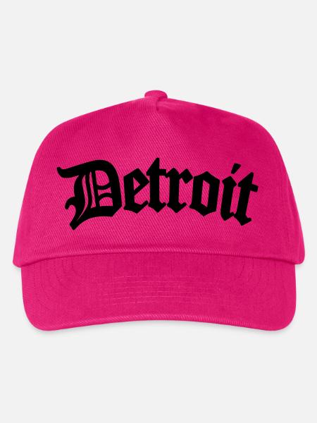 detroit - Kinder Basecap - Fuchsia
