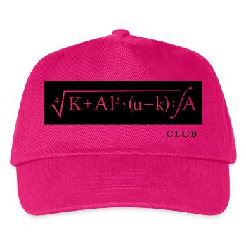 KALUKA-Formel Club - Kinder Basecap - Fuchsia - Vorne