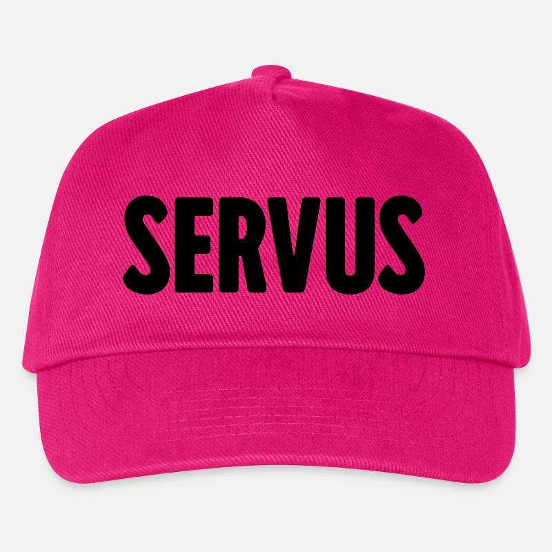 Servus (Ink Wrld) - Kinder Basecap - Fuchsia