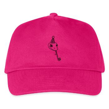 feiern kopf geburtstag party geschenk schlange ges - Kinder Basecap - Fuchsia - Vorne