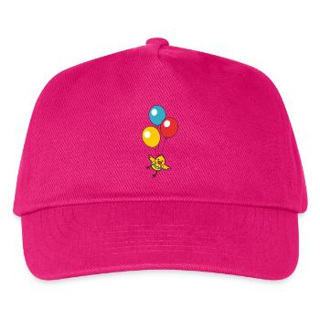 Balloon Chick - Kinder Basecap - Fuchsia - Vorne