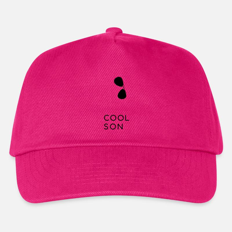 Cool Son - Vater und Sohn Partnerlook Shirts - Kinder Basecap - Fuchsia