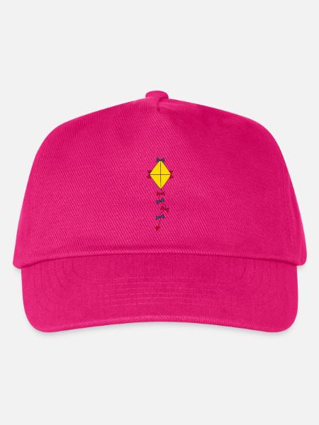 Drachen bunt Herbst - Kinder Basecap - Fuchsia