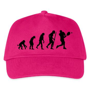 Evolution of tennis - Kinder Basecap - Fuchsia - Vorne
